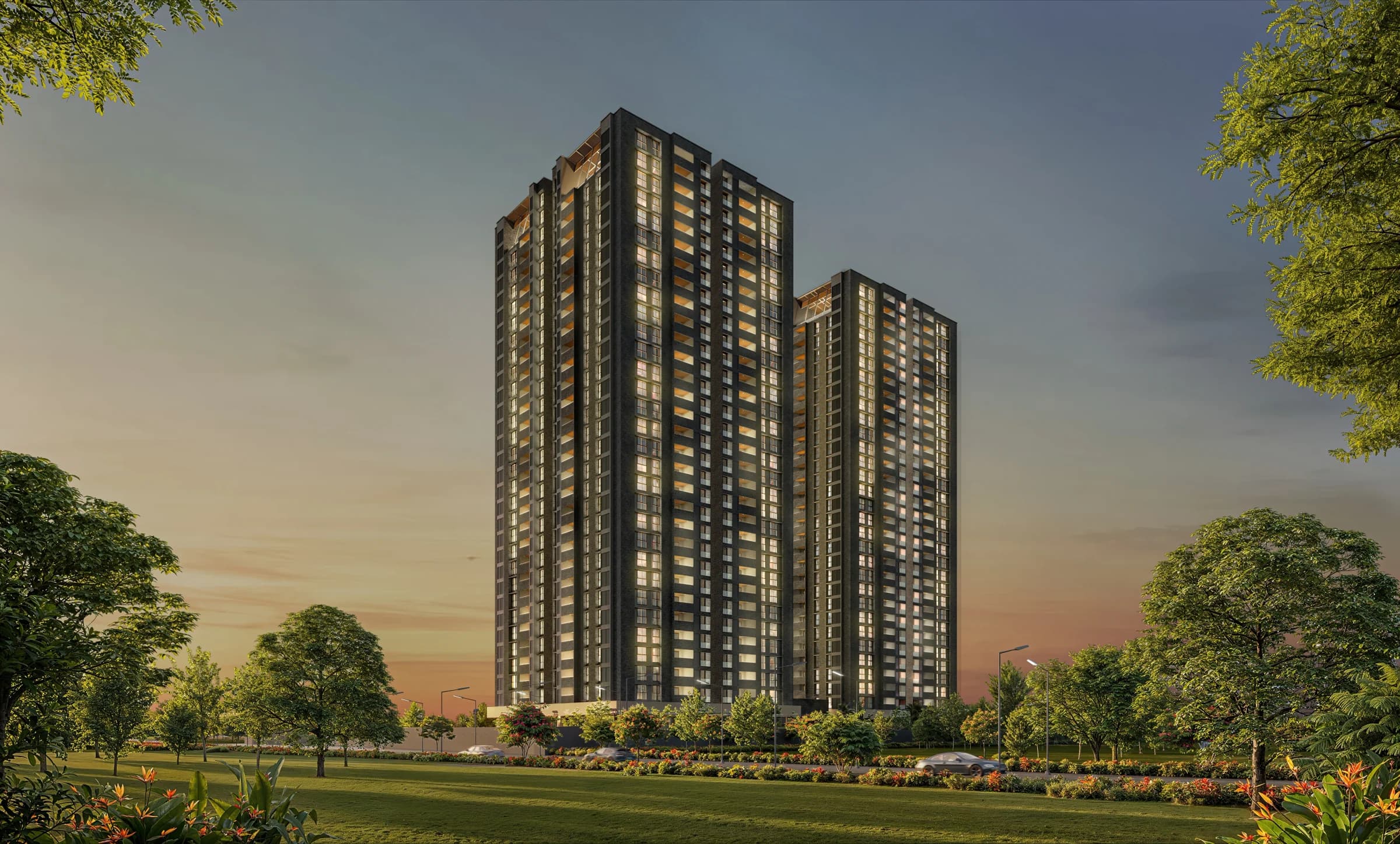Assetz Meru & Meadow exterior